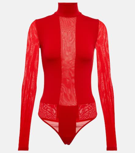 Wolford Dione mesh-paneled bodysuit - Wolford - Modalova