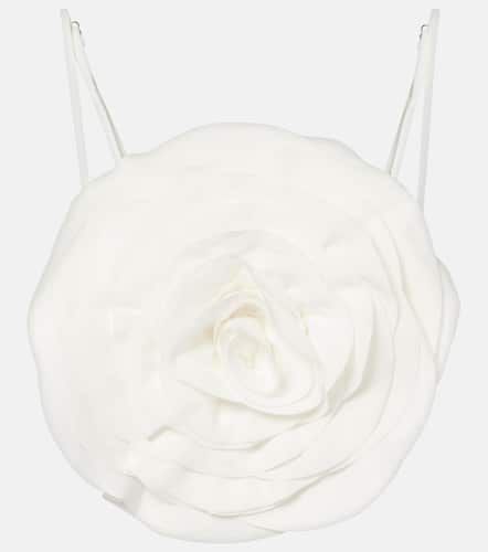 Blumarine Top raccourci à fleurs - Blumarine - Modalova