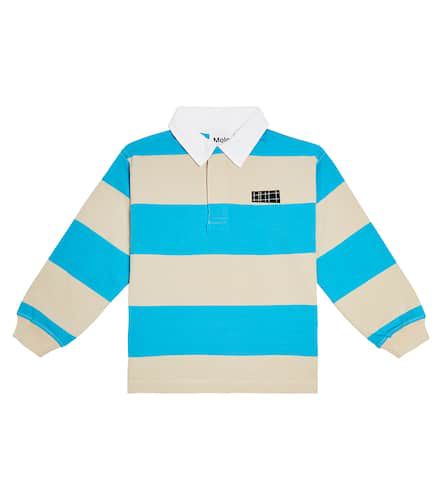 Molo Relz striped jersey polo shirt - Molo - Modalova