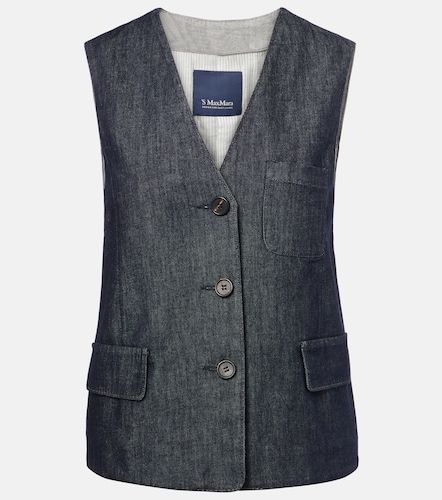 S Max Mara Denim vest - 'S Max Mara - Modalova