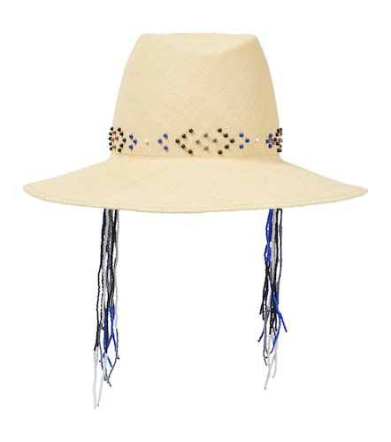 Kate embellished straw hat - Maison Michel - Modalova