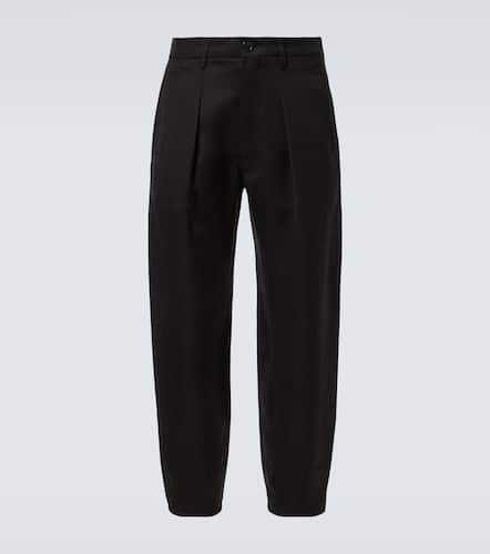 Mid-rise wide-leg pants - Giorgio Armani - Modalova