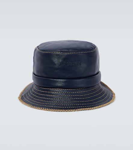 Le Bob Mentalo leather bucket hat - Jacquemus - Modalova