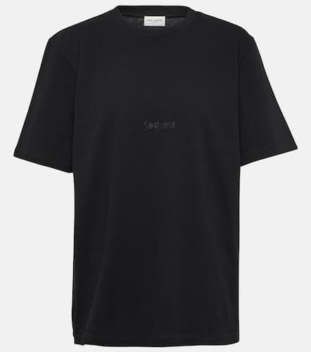 Camiseta de algodón oversized - Saint Laurent - Modalova