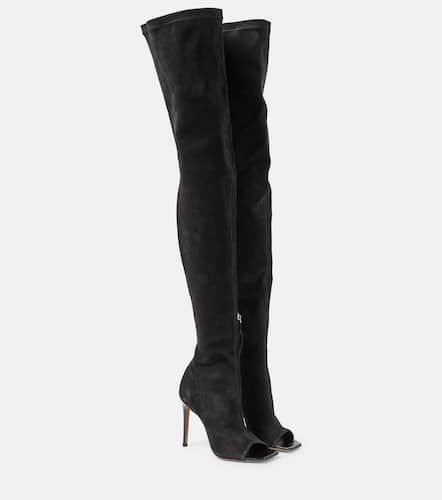 Overknee-Stiefel Amanda 105 aus Veloursleder - Paris Texas - Modalova