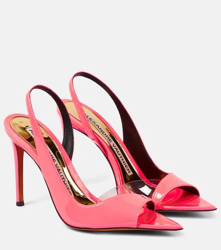 Slingback-Sandalen aus Lackleder - Alexandre Vauthier - Modalova