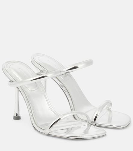 Siren metallic leather sandals - Simkhai - Modalova