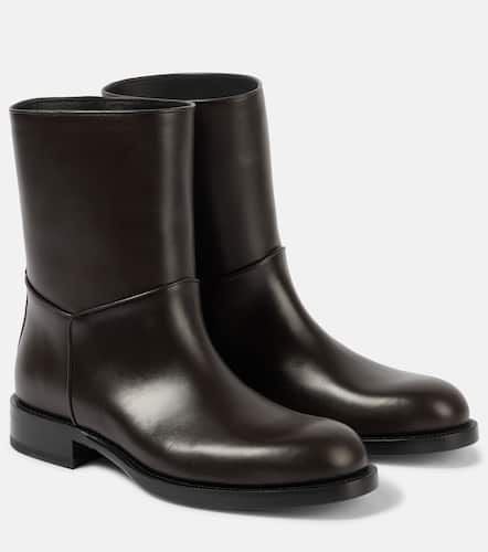 The Row Nobilis leather ankle boots - The Row - Modalova