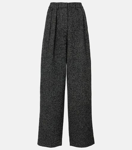 Pantalones anchos Eleanor White Label de tweed - Proenza Schouler - Modalova