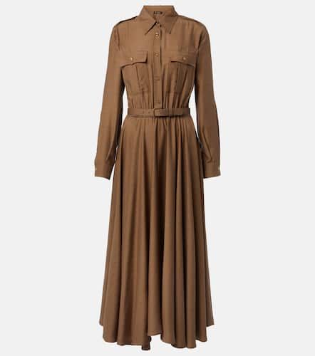 Robe chemise Lela asymétrique en soie - Loro Piana - Modalova