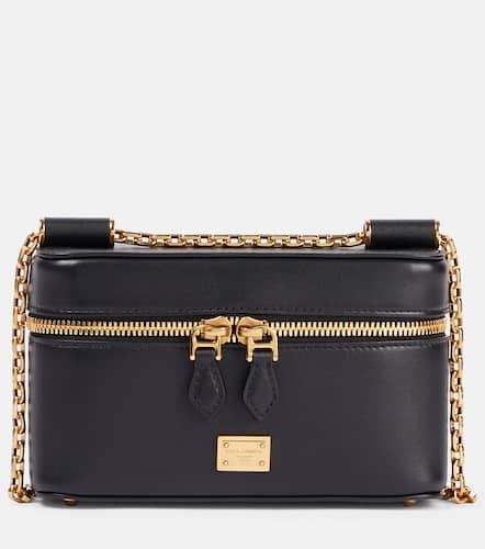 Schultertasche Sicily Small aus Leder - Dolce&Gabbana - Modalova