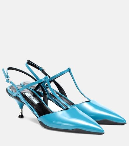 Prada Slingback-Pumps aus Leder - Prada - Modalova