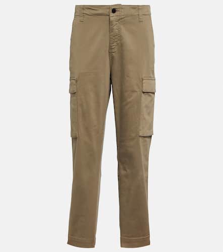 Cropped cotton-blend cargo pants - AG Jeans - Modalova