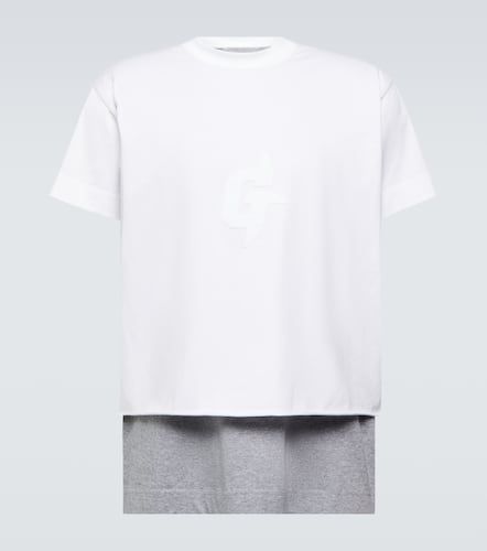 T-shirt in jersey di cotone con stampa - Givenchy - Modalova