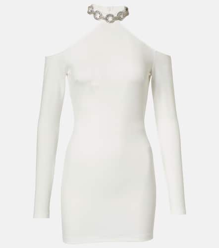 Bridal crystal-embellished minidress - David Koma - Modalova