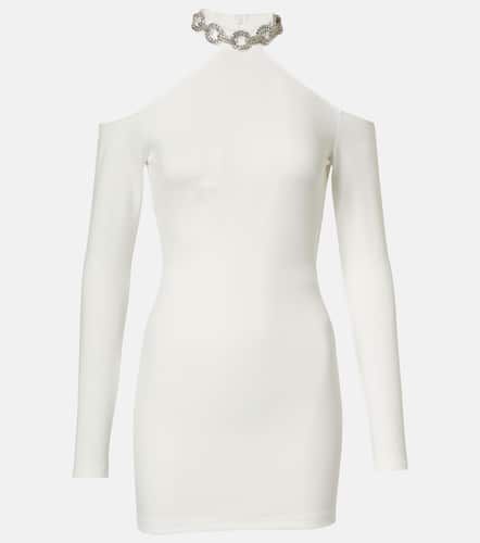 Bridal crystal-embellished minidress - David Koma - Modalova