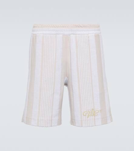 G Plage striped cotton-blend terry Bermuda shorts - Givenchy - Modalova