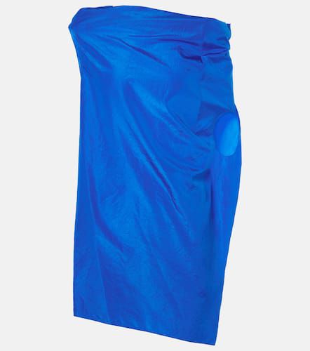 Aria draped silk taffeta top - The Row - Modalova