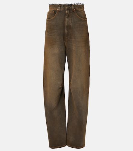 Faded straight jeans - MM6 Maison Margiela - Modalova