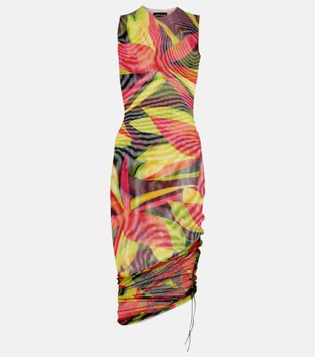 Heatwave printed mesh midi dress - Louisa Ballou - Modalova