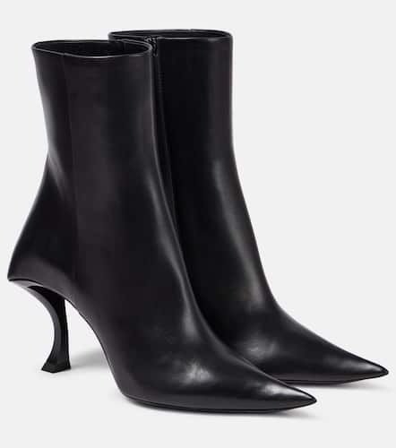 Hourglass leather ankle boots - Balenciaga - Modalova