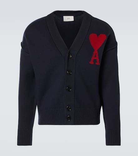 Ami De CÅur virgin wool cardigan - Ami Paris - Modalova