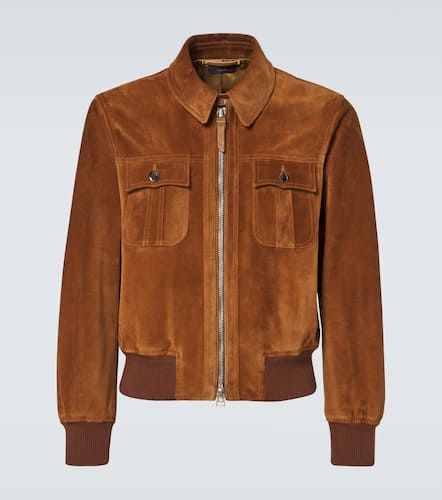 Tom Ford Blouson aus Veloursleder - Tom Ford - Modalova