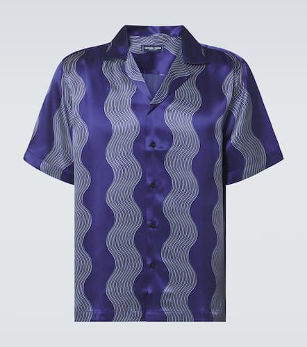 Camicia bowling Roberto in seta - Frescobol Carioca - Modalova