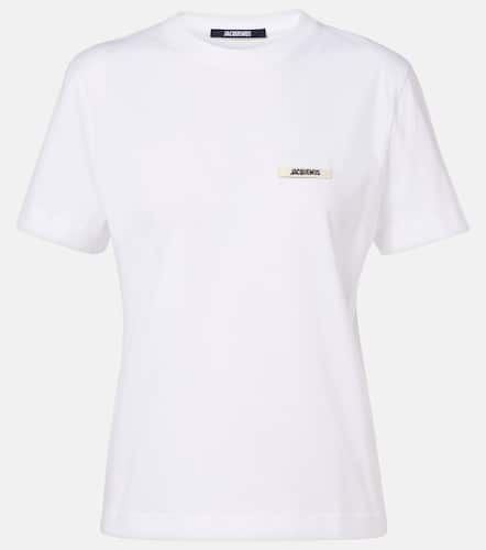 Camiseta de jersey de algodón con logo - Jacquemus - Modalova