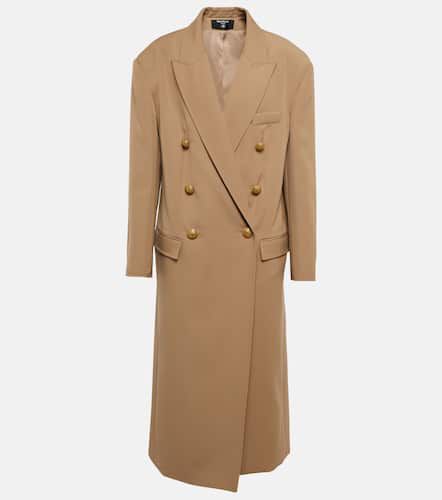 Balmain Oversized wool coat - Balmain - Modalova