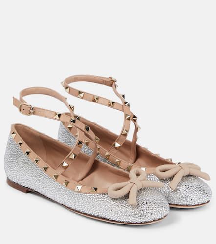 Verzierte Ballerinas Rockstud - Valentino Garavani - Modalova