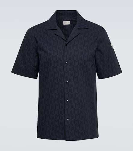 Camisa de algodón con monograma - Moncler - Modalova
