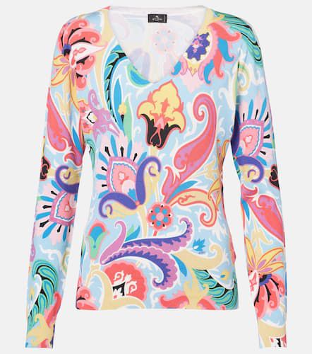 Etro Paisley silk-blend sweater - Etro - Modalova