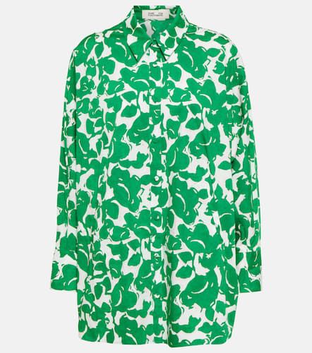 Camicia in cotone con stampa - Diane von Furstenberg - Modalova
