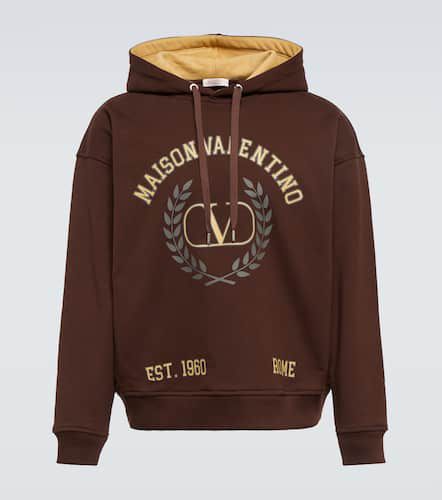 Hoodie aus Baumwoll-Jersey - Valentino - Modalova