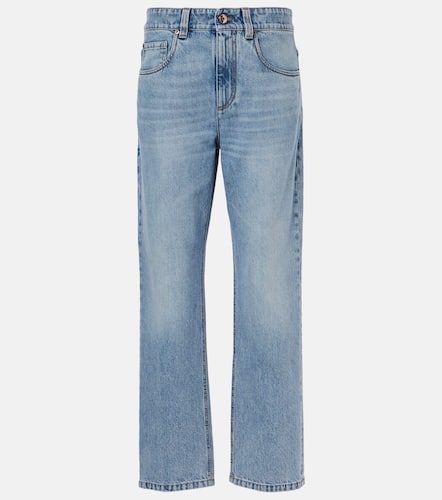 Mid-Rise Straight Jeans - Brunello Cucinelli - Modalova