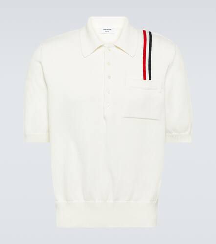 Polohemd RWB Stripe aus Baumwolle - Thom Browne - Modalova