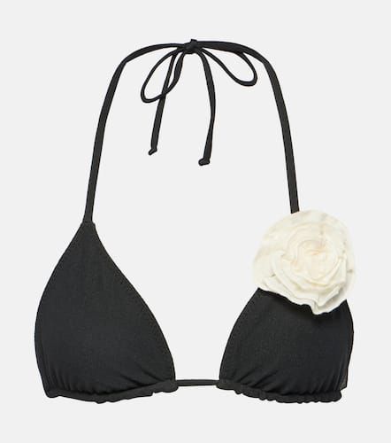 Top bikini con applicazione floreale - Same - Modalova