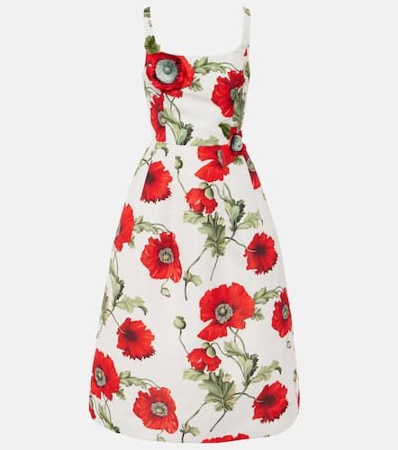 Oscar de la Renta Midikleid Poppy - Oscar de la Renta - Modalova