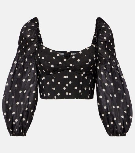 Zimmermann Polka-dot crop top - Zimmermann - Modalova