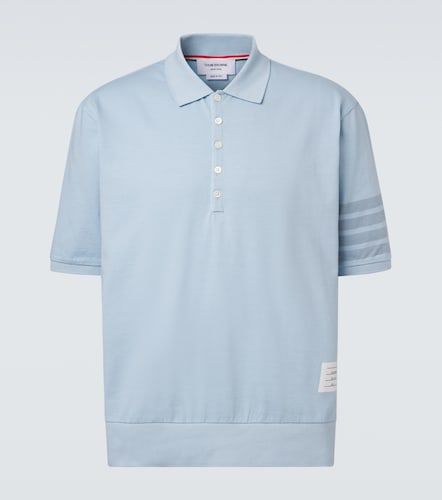 Polo 4-Bar de jersey de algodón - Thom Browne - Modalova