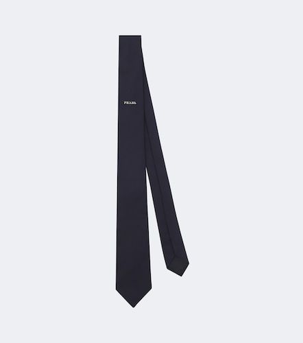 Prada Corbata de seda con logo - Prada - Modalova