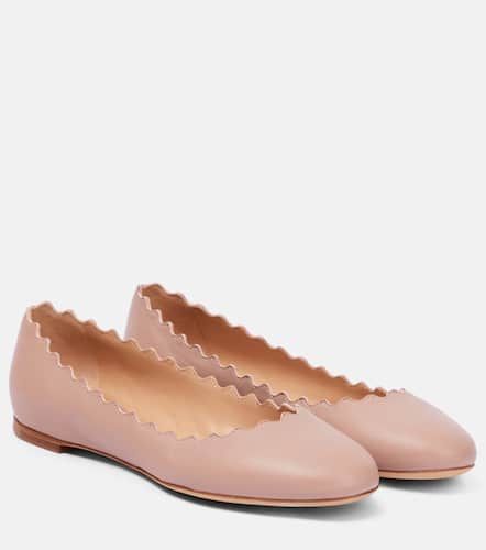 Chloé Ballerinas Lauren aus Leder - Chloe - Modalova