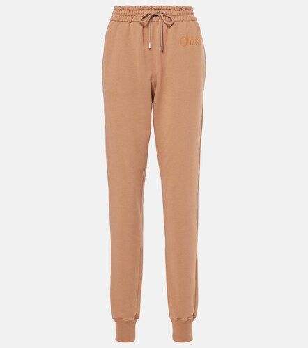 Chloe Cotton fleece sweatpants - Chloe - Modalova