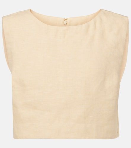 Posse Martina linen crop top - Posse - Modalova