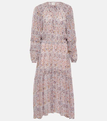 Naema floral crêpe midi dress - Marant Etoile - Modalova