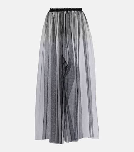 Pantalones anchos de tul translúcido - Noir Kei Ninomiya - Modalova