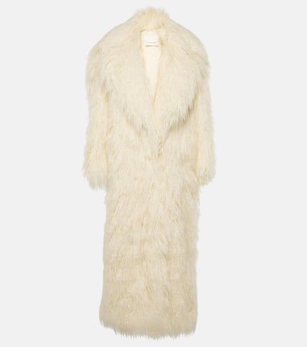 Nicole oversized faux fur coat - The Frankie Shop - Modalova