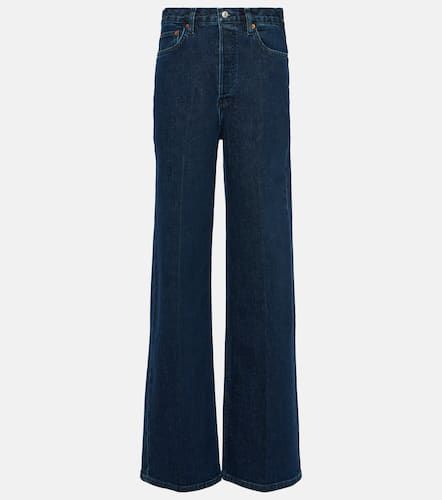Re/Done High-rise straight jeans - Re/Done - Modalova