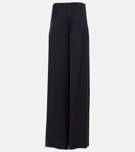 Dresden silk satin wide-leg pants - Loro Piana - Modalova